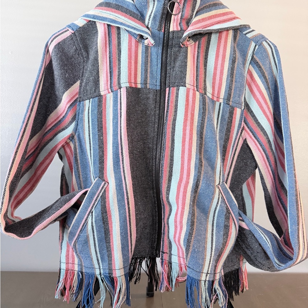 Guess Multicolor Striped Kids Jacket